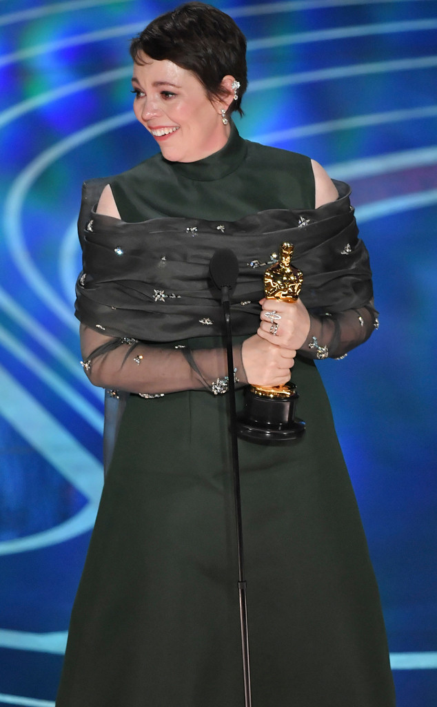Olivia Colman Wins the Best Actress Award at the 2019 Oscars - Big